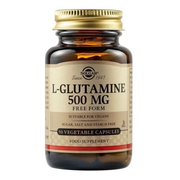 Solgar L-Glutamine 500mg 60 ταμπλέτες 