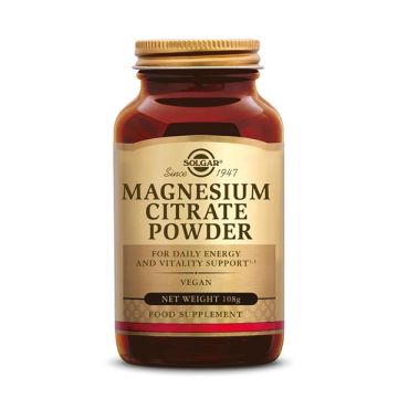 Solgar Magnesium Citrate Powder 108g