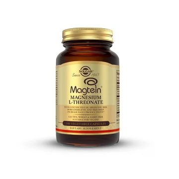 Solgar Magtein Magnesium L-Threonate 60 Φυτικές Κάψουλες