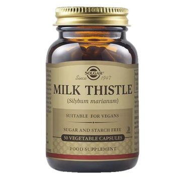 SOLGAR MILK THISTLE 50 VEGICAPS