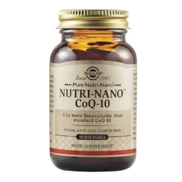 SOLGAR NUTRI NANO CO Q-10 3.1X SOFTGELS 50S