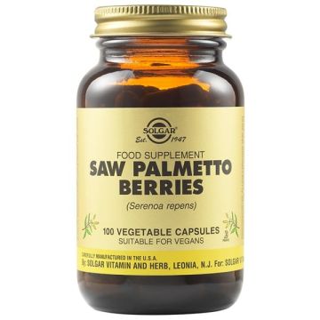 SOLGAR SAW PALMETTO BERRY 520MG VEGICAPS 100S