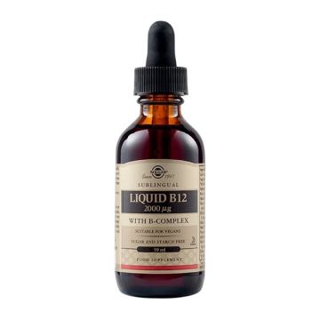 SOLGAR VIT. B-12 2000μg with B-Complex liquid 59ml