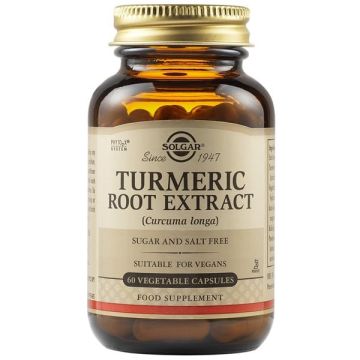 SOLGAR SFP TURMERIC ROOT EXTRACT VEGICAPS 60S
