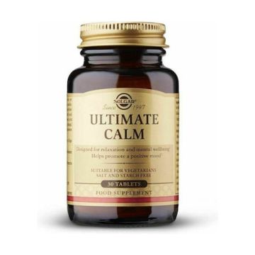 Solgar Ultimate Calm Συμπλήρωμα για το Άγχος 30 ταμπλέτες