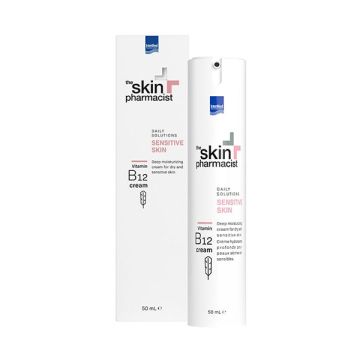 The Skin Pharmacist Sensitive Skin B12 Cream Ενυδατική Κρέμα Προσώπου για Ξηρές - Ευαίσθητες Επιδερμίδες, 50ml