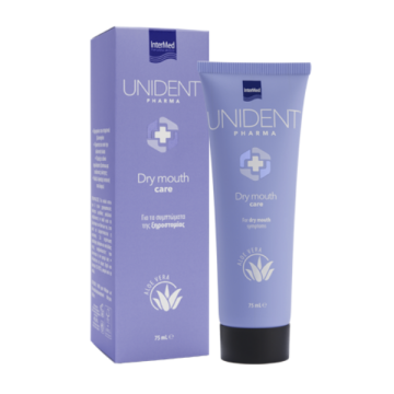Intermed Unident Pharma Dry Mouth Care Οδοντόκρεμα για Συμπτώματα Ξηροστομίας 75ml