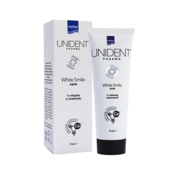 Intermed Unident Pharma White Smile Care Οδοντόκρεμα για Λεύκανση των Δοντιών 75ml