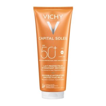 Vichy Capital Soleil SPF50+ Ενυδατικό Αντηλιακό Γαλάκτωμα Προσώπου & Σώματος, 300ml
