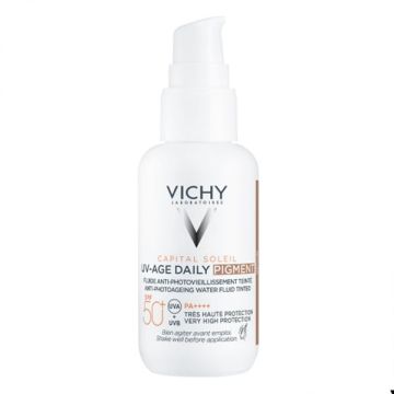 Vichy Capital Soleil UV-AGE Daily Pigment Medium Αντηλιακό Προσώπου με Χρώμα SPF50+ 40ml