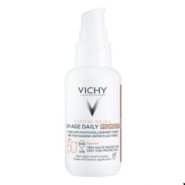 Vichy Capital Soleil UV-AGE Daily Pigment Medium Αντηλιακό Προσώπου με Χρώμα SPF50+ 40ml