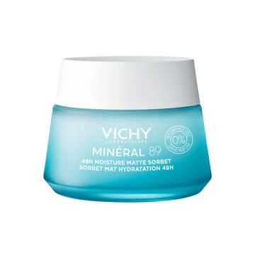 Vichy Mineral 89 Κρέμα Gel Ενυδάτωσης 48H Για Τη Λιπαρή Επιδερμίδα 50ml