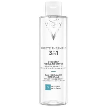 Vichy Purete Thermale Mineral Micellar Water Νερό Micellaire με Μεταλλικά Στοιχεία για Πρόσωπο & Μάτια για Ευαίσθητες Επιδερμίδες, 400ml