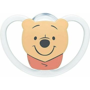 NUK Space Disney baby Πιπίλα Σιλικόνης Winnie the Pooh 6-18m 1τμχ